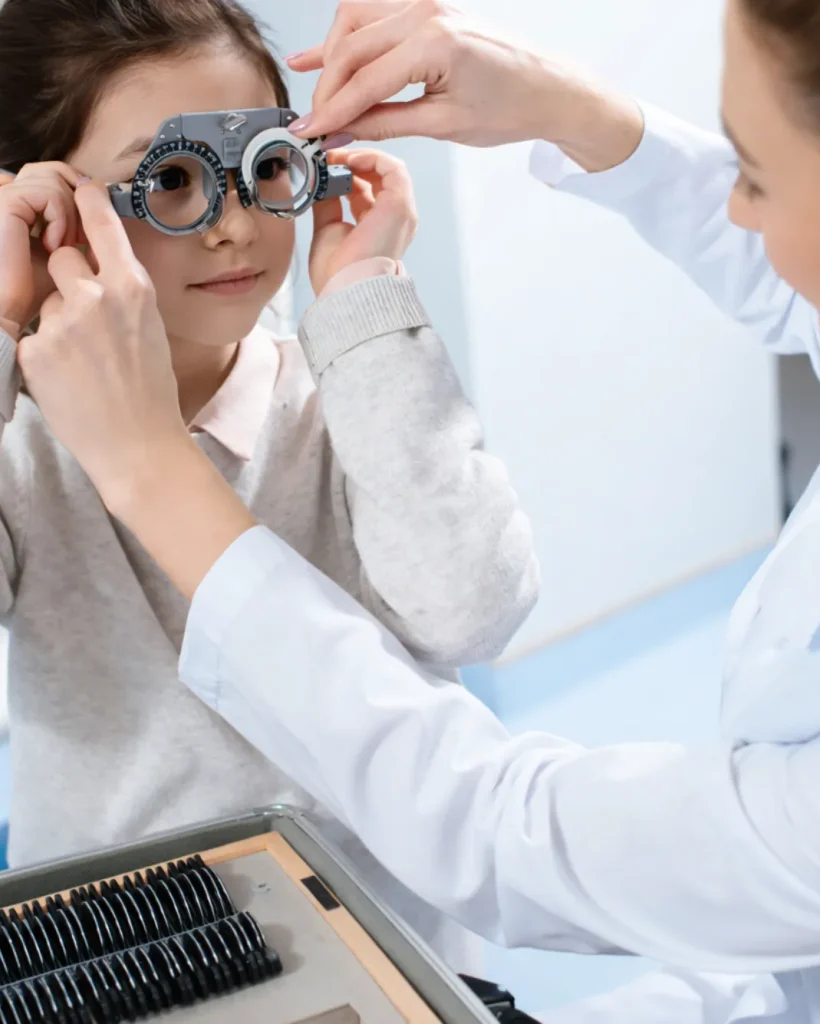 oftamologista infantil em parogominas